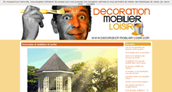 Desktop Screenshot of decoration-mobilier-loisir.com