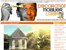 Tablet Screenshot of decoration-mobilier-loisir.com